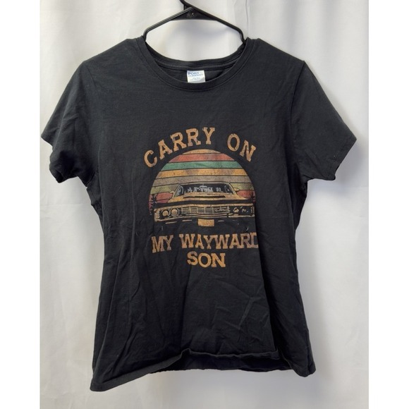 Port and Company Other - Carry On My Wayward Son Black L Tee Shirt